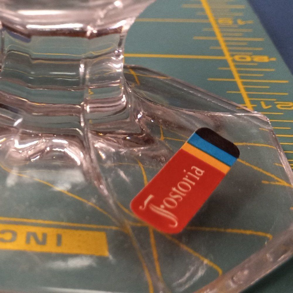 Vintage Avon 1977  Fostoria Coin you Candy dish